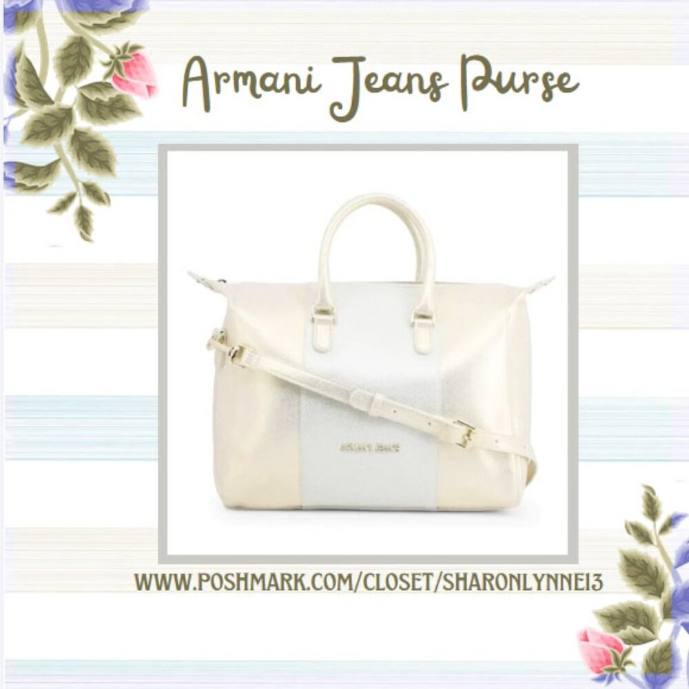 Armani Jeans Gold Tone Purse, Brand new, never used, Tags & Dust Bag - Picture 14 of 14